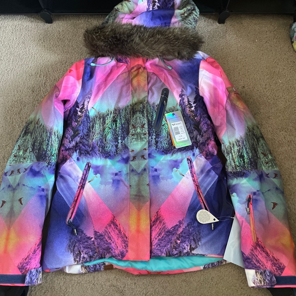 Roxy Ski Jacket Womens Large